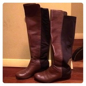 Jessica Simpson Two-Toned Tall Boots